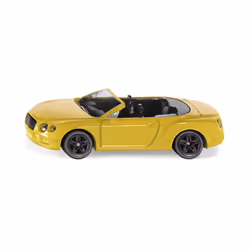 Siku Bentley Gt V8 Cabriolet, Modèle de voiture de sport, 3 an(s), Métal, Plastique, Jaune, Noir