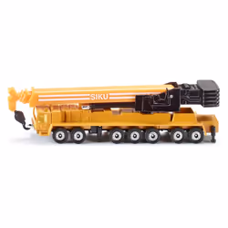 Siku 1623, Modèle de camion avec grue, 3 an(s), Noir, Jaune