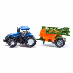 Siku Tractor with crop sprayer, Modèle de véhicule tout terrain, 3 an(s), Bleu, Vert, Orange
