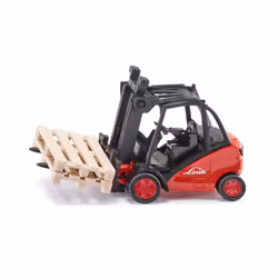 Siku Forklift truck, Modèle de camion/remorque, 3 an(s), Métal, Plastique, Noir, Rouge