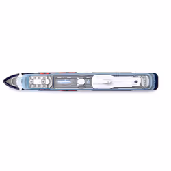 Siku Mein Schiff 1 Pré-assemblé 1:1400