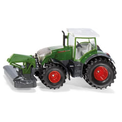 Jouet tracteur avec faucheuse avant - SIKU - Fendt 942 Vario - Compatible avec les jouets SIKU à léchelle 1/50