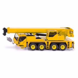 Siku 2110, Modèle de grue mobile, Métal, Plastique, Jaune
