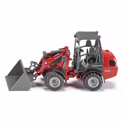 Siku Weidemann Hoftrac, Modèle de tracteur, 3 an(s), Métal, Caoutchouc, Gris, Rouge