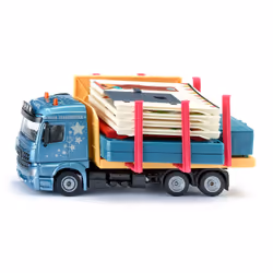 Siku Prefab house transporter, Modèle de transporteur lourd, Pré-assemblé, 1:50, unisexe, Métal, Plastique, 3 an(s)