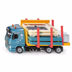 Siku Prefab house transporter Modèle de transporteur lourd Pré-assemblé 1:50