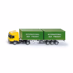 Siku Camion avec Conteneur, 3 an(s), Vert, Multicolore, Métal, Plastique