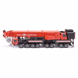 Siku 4311, Modèle de camion avec grue, 3 an(s), Métal, Plastique, Noir, Rouge