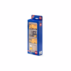 Siku 6335, Logistics Set, Pré-assemblé, unisexe, Métal, Plastique, DHL Logistics, 7 pièce(s)