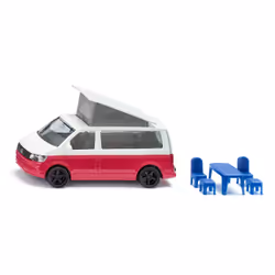 Siku VW T6 California, Modèle de camion/remorque, Pré-assemblé, 1:50, Volkswagen T6 California, unisexe, Métal, Plastique