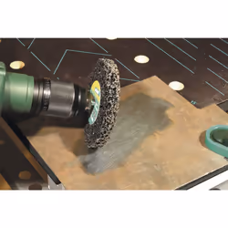 wolfcraft GmbH 1 roue de décapage multimatériaux