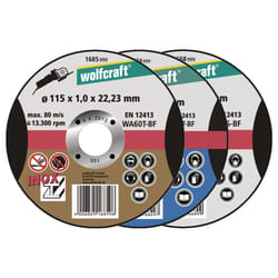 wolfcraft GmbH 1 disque à tronçonner pour coupes fines