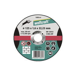 wolfcraft GmbH 1 disque à tronçonner pour coupes fines