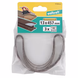 wolfcraft GmbH 3 bandes abrasives