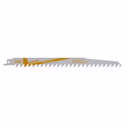 wolfcraft GmbH 2289000, Lames de scie sabre, Bois tendre, Acier C-V (Chrome-Vanadium), 21,8 cm, 8,5 mm, 19 cm