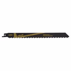 wolfcraft GmbH 2291000, Lames de scie sabre, Bois, Acier C-V (Chrome-Vanadium), 21 cm, 8,5 mm, 18 cm