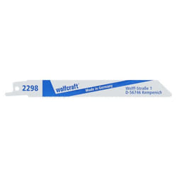 wolfcraft GmbH 2298000 Lames de scie sabre Bimétal 2 pièce(s)