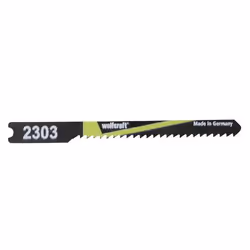 wolfcraft GmbH 2303000, Lames de scie sauteuse, Panneau aggloméré, Contre-plaqué, Bois tendre, Acier fin au carbone, 5 cm, 2 ...