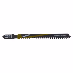 wolfcraft GmbH 2311000, Lames de scie sauteuse, Panneau aggloméré, Contre-plaqué, Bois tendre, Acier fin au carbone, 7,5 cm, ...
