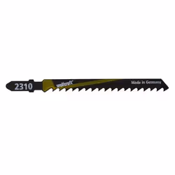wolfcraft GmbH 2360000, Lames de scie sauteuse, Panneau aggloméré, Contre-plaqué, Bois tendre, Acier fin au carbone, 7,5 cm, ...