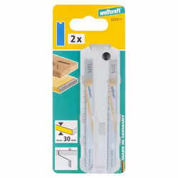 wolfcraft GmbH 2375000 Lame de scie sauteuse, à chantourner et sabre Lames de scie sauteuse Bimétal 2 pièce(s)