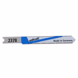 wolfcraft GmbH 2378000, Lames de scie sauteuse, Métal non Ferreux, Acier inoxydable, Plaque d'acier inoxydable (fine), Biméta ...