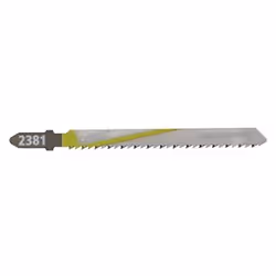 wolfcraft GmbH 2381000, Lames de scie sauteuse, Panneau aggloméré, Panneaux MDF, Plastique, Contre-plaqué, Bois tendre, Acier ...