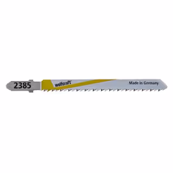 wolfcraft GmbH 2385000, Lames de scie sauteuse, Panneau aggloméré, Bois dur, Laminé, Plastique, Bois avec clous, Bimétal, 7,5 ...