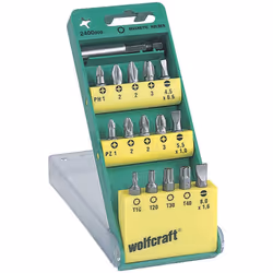 wolfcraft GmbH 1 coffret d’embouts