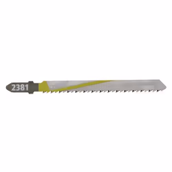wolfcraft GmbH 2651000, Lames de scie sauteuse, Panneaux MDF, Plastique, Contre-plaqué, Bois tendre, Contreplaqué à base de b ...