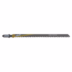 wolfcraft GmbH 2669000, Lames de scie sauteuse, Panneau aggloméré, Bois dur, Contre-plaqué, Acier fin au carbone, 12,5 cm, 4 ...