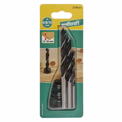 wolfcraft GmbH 2730000 foret Foret hélicoïdal 3 pièce(s)