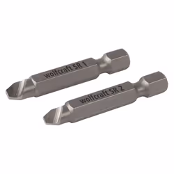 wolfcraft GmbH 2 embouts extracteurs de vis endommagées