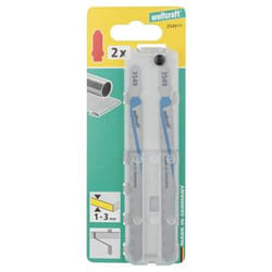 wolfcraft GmbH 4006885354906 Lame de scie sauteuse, à chantourner et sabre Lames de scie sauteuse Acier fin au carbone 2 pièce(s)