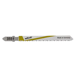 wolfcraft GmbH 3551000 Lame de scie sauteuse, à chantourner et sabre Lames de scie sauteuse Acier fin au carbone 2 pièce(s)