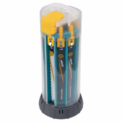 wolfcraft GmbH 3559000, Lames de scie sauteuse, Panneau aggloméré, Laminé, Panneaux MDF, Métal non Ferreux, Plastique, Contre ...