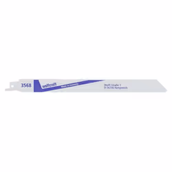 wolfcraft GmbH 3568000, Lames de scie sabre, Fonte, Tuyau, Plastique, Bois avec clous, Bimétal, 21 cm, 1,8 mm, 2,6 mm