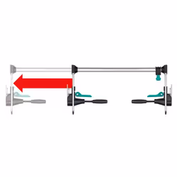 wolfcraft GmbH Kit de pose de châssis de porte ˮPROˮ - Vue supplémentaire 17