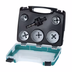 wolfcraft GmbH 1 coffret trépans électricité & plomberie
