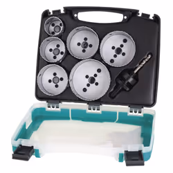 wolfcraft GmbH 1 coffret trépans électricité & plomberie
