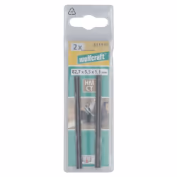 wolfcraft GmbH 4111000 lame pour rabot 2 pièce(s) 82,7 mm 5,5 mm - Vue supplémentaire 4