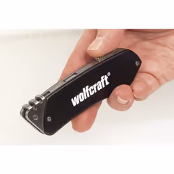 wolfcraft GmbH 1 couteau de poche alu loisir