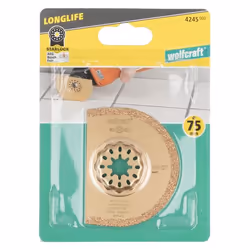 wolfcraft GmbH 4245000 Lame de scie sauteuse, à chantourner et sabre Carbone tungstène (TC) 1 pièce(s) - Vue supplémentaire 4
