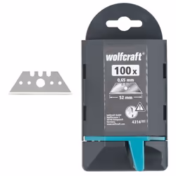 wolfcraft GmbH 4314000 lame rétractable pour couteau 100 pièce(s)