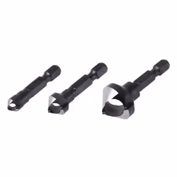 wolfcraft GmbH 3 fraises pour trou transversal