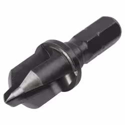 wolfcraft GmbH 4006885438309, Perceuse, Mèche de perçage conique, Rotation vers la droite, 1,2 cm, Métal, Plastique, 90°