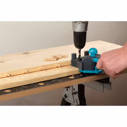 wolfcraft GmbH Guide d'assemblage bois à main levée - Gabarit pour assemblages bois