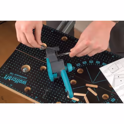 wolfcraft GmbH Guide d'assemblage bois à main levée - Gabarit pour assemblages bois - Vue supplémentaire 8