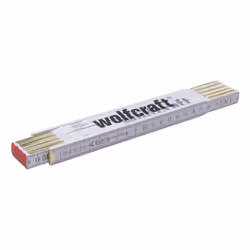 wolfcraft GmbH 5227000, Règle graduée, Beige, Noir, Rouge, 212 mm, 62 mm, 7,4 cm, 1 pièce(s)