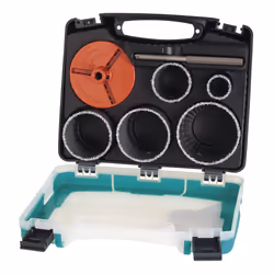 wolfcraft GmbH 1 kit multi-lames de trépans maçonnerie maçonnerie